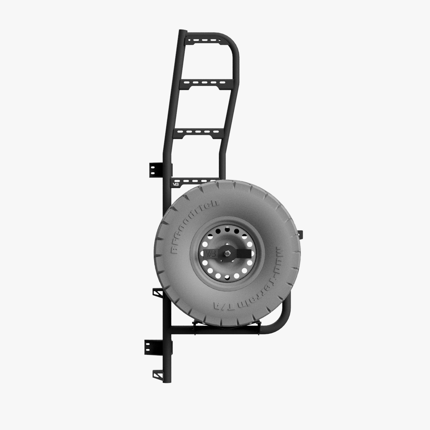 Weldbeat Adventure Ladder + Wheel Carrier - Mercedes Sprinter - 907 - VS30 (2019-Present)