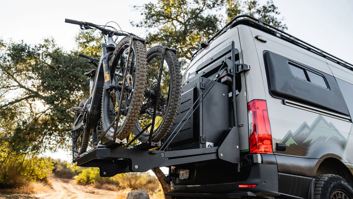 Aluminess PowerLift Bike Rack Bundle – Mercedes-Benz Sprinter 2019+