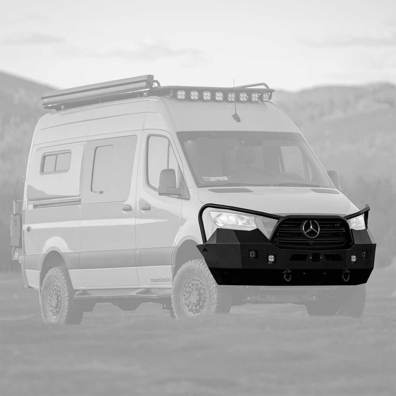 ALUMINESS FRONT WINCH BUMPER - SPRINTER 2019+